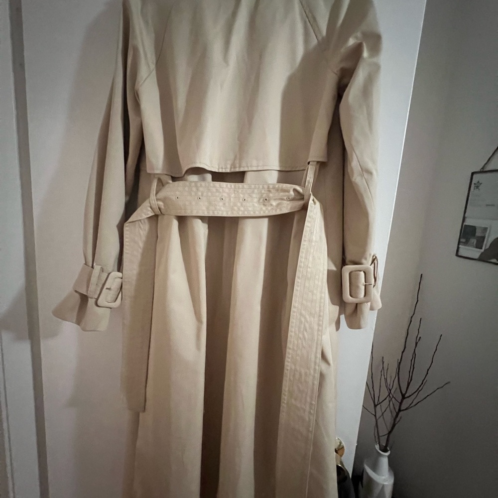 COS Beige Belted Trench Coat - Picture 9 of 10